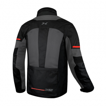 JAQUETA X11 ADVENTURE MASCULINA PRETO/CINZA GG