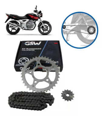 RELAÇÃO KIT CBX 250 TWISTER 01-08 S/RETENTOR GSW