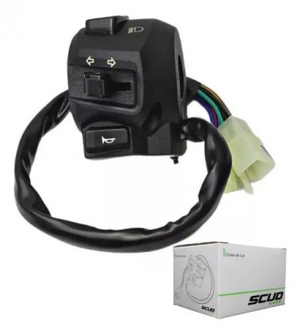 CHAVE LUZ FAZER 150 14- 9FIOS SCUD