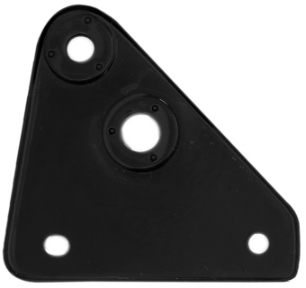 SUPORTE LATERAL FAROL CBX 250 L/ESQ. PRETO QUALLYMOTOS