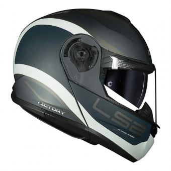 CAPACETE LS2 FF 908 STROBE II VICTORY MATTE GREY/BLU/SAND 62/XL
