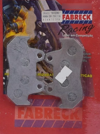 PASTILHA FREIO DIANT/TRAS. CBX 750 FABREQ RACING