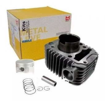 KIT CILINDRO MOTOR BIZ 125 06-08 METAL LEVE