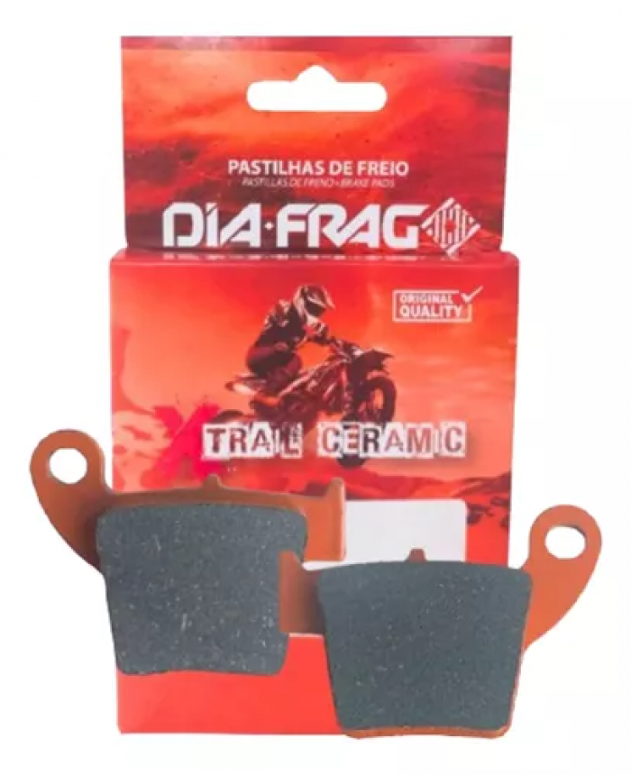 PASTILHA FREIO TRAS. CRF 250F (NACIONAL) CERAMICA DIAFRAG