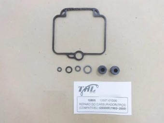REPARO CARBURADOR GS 500 2 CARBUR. SIMPLES 14PCS THL