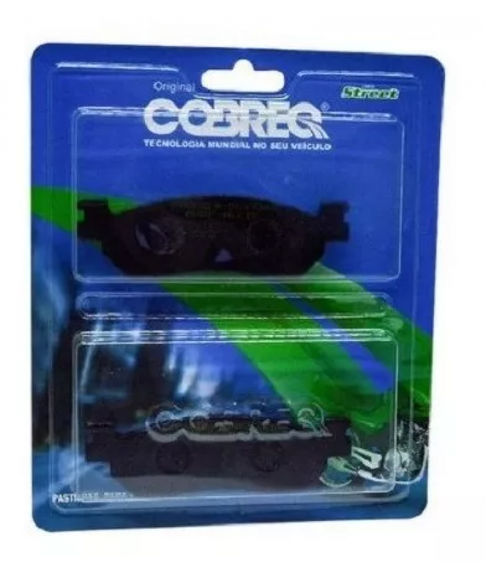 PASTILHA FREIO DIANT. NEO 115/ ZIG 125 COBREQ