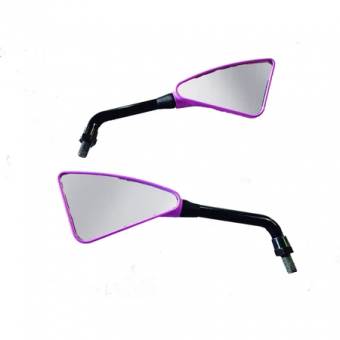 ESPELHO RETROVISOR SPORT ARROW ARTIC. ROSA ROSCA HONDA AWA
