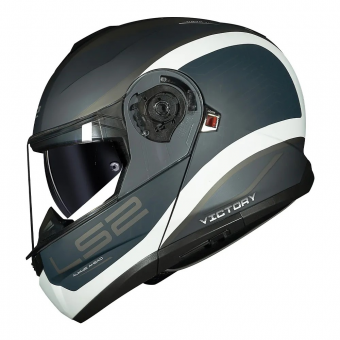 CAPACETE LS2 FF 908 STROBE II VICTORY MATTE GREY/BLU/SAND 62/XL