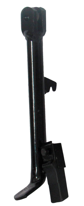 DESCANSO LATERAL TITAN 150 04-13/ FAN 125 09-13 PRETO C/BORRACHA QUALYMOTOS