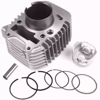KIT CILINDRO MOTOR BIZ 125 09-17 METAL LEVE
