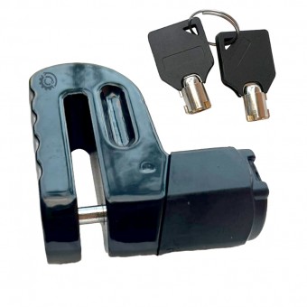 TRANCA DISCO (ANTI-ROUBO) 7MM PINO 5.5MM PRETO BERING