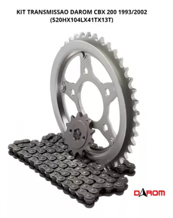 RELAÇÃO KIT CBX 200 STRADA S/RETENTOR DAROM