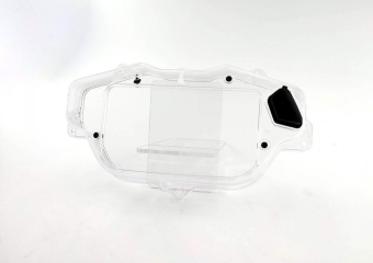 CAPA PAINEL SUPERIOR FAN 150 14-15 (LENTE VISTEON) 1 BOTAO EMBUS