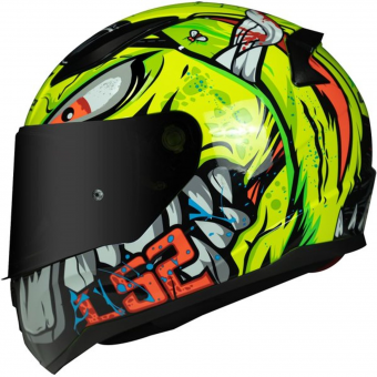 CAPACETE LS2 FF 353 RAPID BADASS YELLOW 56