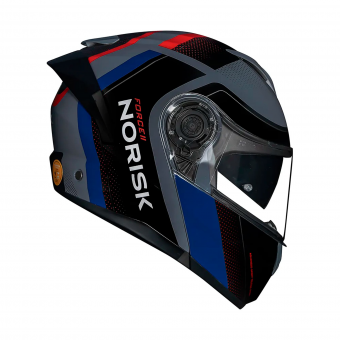 CAPACETE NORISK FORCE II KORE BLK/BLUE 60