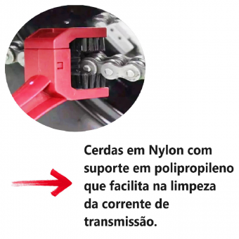 ESCOVA LIMPAR CORRENTES DE TRANSMISSAO BERING