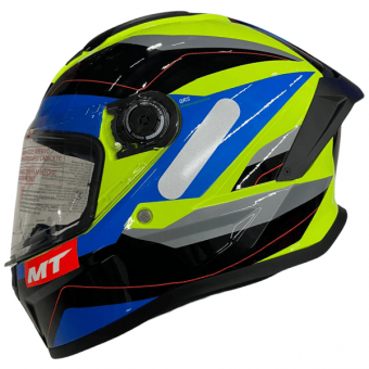 CAPACETE MT STINGER 2 MICRO BLUE GLOSS 60