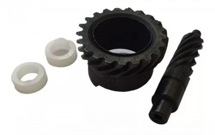 ENGRENAGEM VELOC. KIT(PINHAO/MOTRIZ) TITAN 150 04-13/ FAN 125 09-13 MOTOBOR