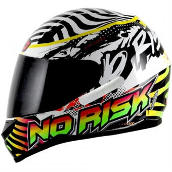 CAPACETE NORISK FF 931 ACID BRANCO 54
