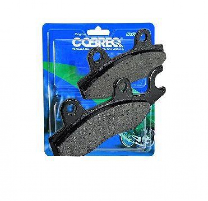 PASTILHA FREIO DIANT. CBX 250/ CB 300/ YBR 125 00-08/ FAZER 250 COBREQ