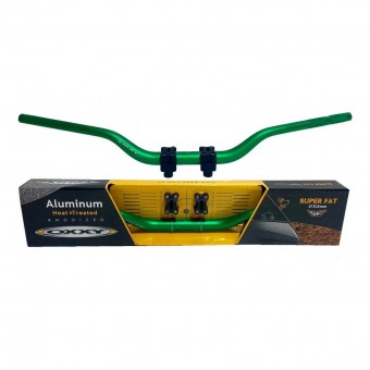 GUIDAO ALUMINIO 31.8 NAKED VERDE OXXY
