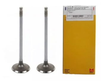 VALVULA ESCAPE XLX 350/ NX 350 METAL LEVE