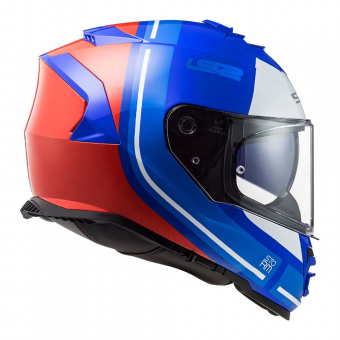 CAPACETE LS2 FF800 STORM SLANT BLU/RED 58