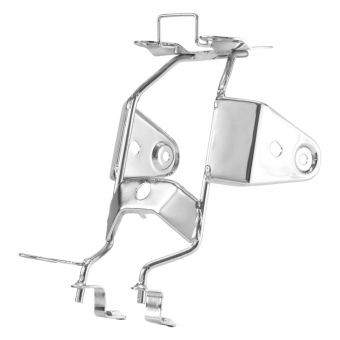 SUPORTE FAROL (ARANHA) FAN 125 09-13 CROMADO QUALLYMOTOS