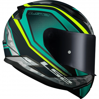 CAPACETE LS2 FF 353 RAPID UFO GREEN/YELLOW 58/M