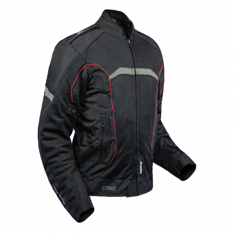 JAQUETA TEXX NEW STRIKE V2 MASCULINO PRETO/VERMELHO XXXXXL 5XL