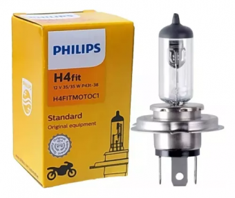 LAMPADA BIODO H4 35/35W FIT PHILLIPS