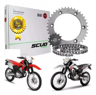 RELAÇÃO KIT XR 250 TORNADO S/RETENTOR SCUD