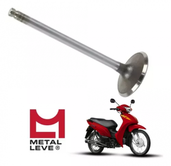 VALVULA ADMISSAO BIZ 100 METAL LEVE