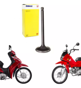 VALVULA ESCAPE BIZ 110 12- / POP 110 METAL LEVE