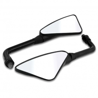 ESPELHO RETROVISOR SPORT ARROW ARTIC. PRETO ROSCA YAMAHA AWA