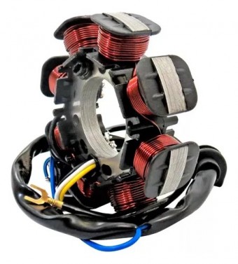 ESTATOR YBR 125 06-08/ XTZ 125 06-10/ FACTOR 09-10 SCUD