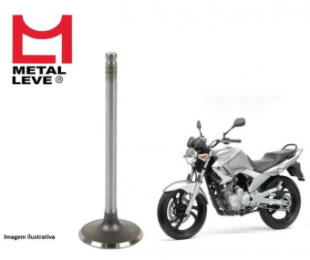 VALVULA ESCAPE FAZER 250/ XTZ 250 LANDER METAL LEVE