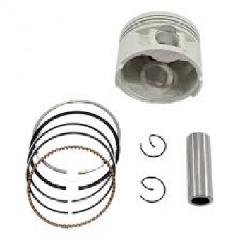 PISTAO FAN 125 09-13 METAL LEVE C/ANEL METAL LEVE 0,00MM