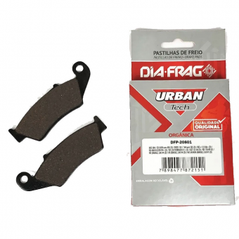 PASTILHA FREIO DIANT. XR 250 TORNADO/ NX 400 FALCON/ XRE 300/ CRF 230 DIAFRAG