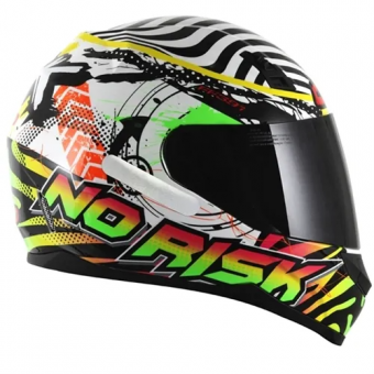 CAPACETE NORISK FF 931 ACID BRANCO 54