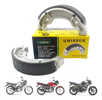 PATIM FREIO DIANT/TRAS. YBR 125/ DT/ RD/ RDZ UNIBREQ