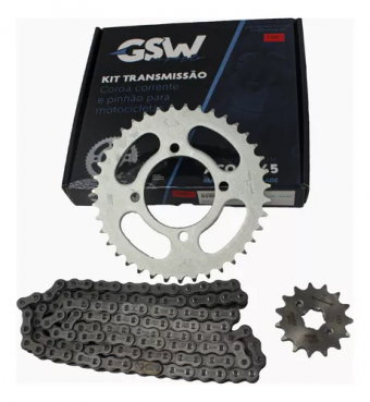 RELAÇÃO KIT MAX 125/ HUNTER 125 S/RETENTOR GSW
