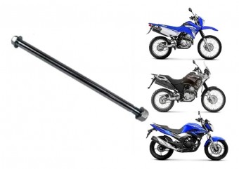 EIXO RODA TRAS. XTZ 250 LANDER/ TENERE 250/ DT 200 C/PORCA ETROS