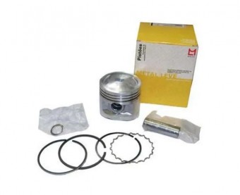 PISTAO TITAN 125 02-08 C/ANEL 1.00MM METAL LEVE