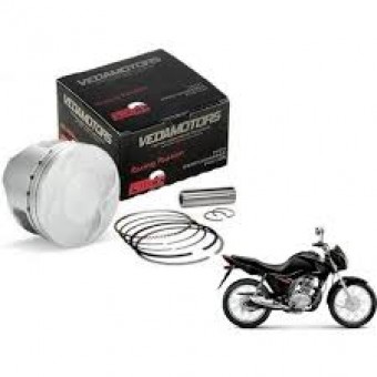 PISTAO TITAN 150 04-15 KIT P/190CC C/ANEL VEDAMOTORS 0.00MM