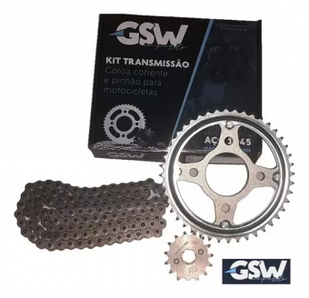 RELAÇÃO KIT TITAN 125 00-04/ FAN 125 05-08 S/ RETENTOR GSW