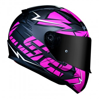 CAPACETE LS2 FF 353 RAPID CROMO MATTE BLK/PINK 56