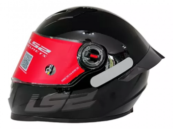 CAPACETE LS2 FF358 S MONOCOLOR BLACK 58