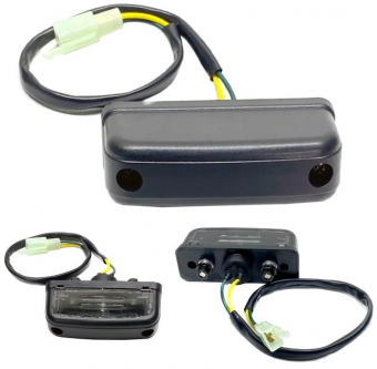LANTERNA PLACA NXR 150 BROS 13-15/ NXR 160 16-18/ XRE 190 16-24 EMBUS