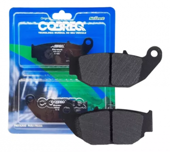 PASTILHA FREIO TRAS. NXR 160 14/ CRF 250/ CB 250 COBREQ